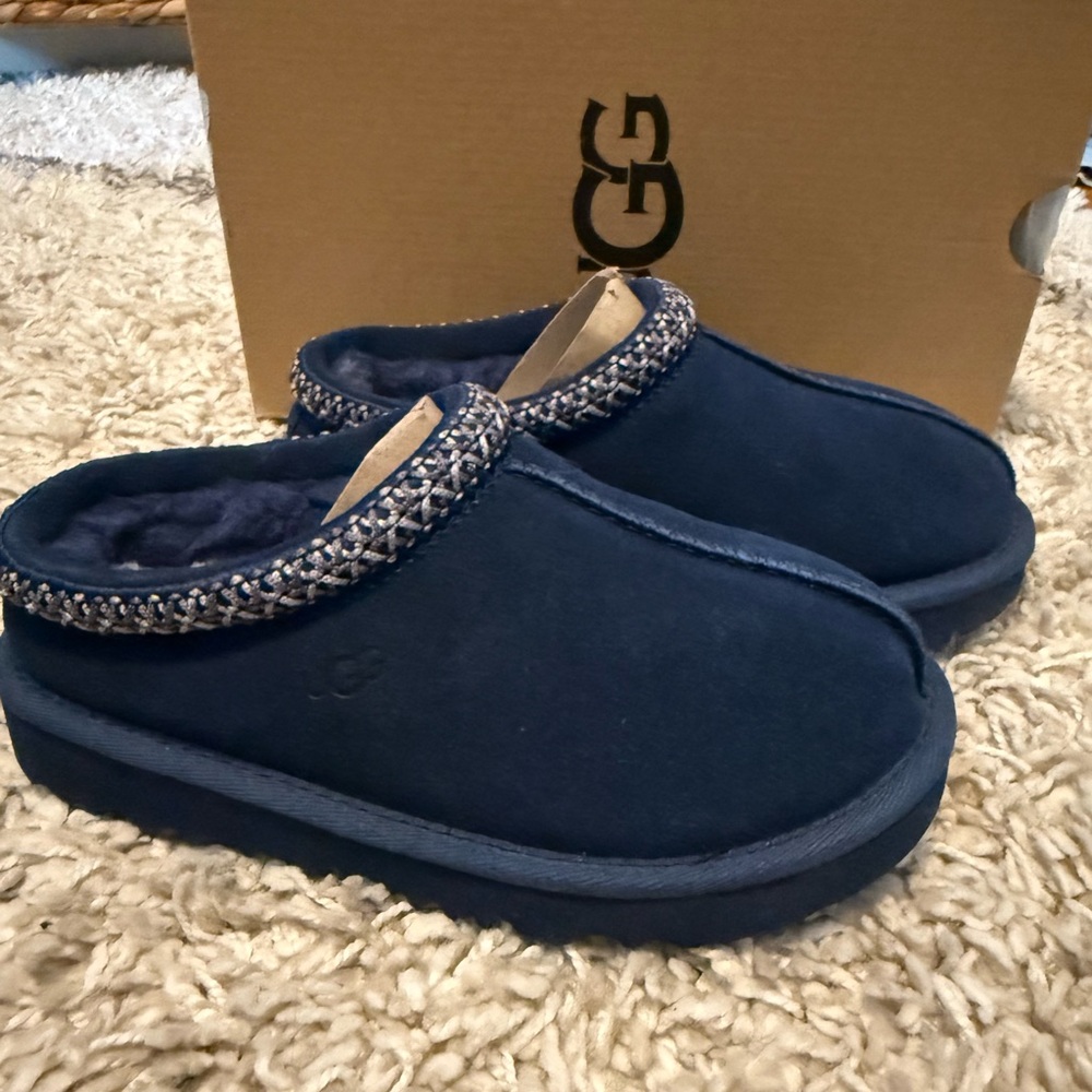 UGG Navy Blue Slippers